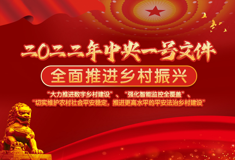2022年中央一號(hào)文件發(fā)布，智慧安防產(chǎn)業(yè)有哪些“大錢景”？